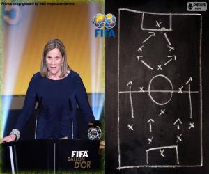 Puzzle 2015 FIFA World προπονητής των γυναικών